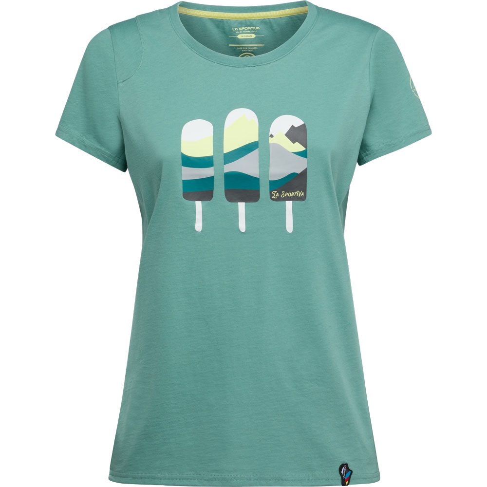 La Sportiva Icy Mountains T-Shirt Damen juniper