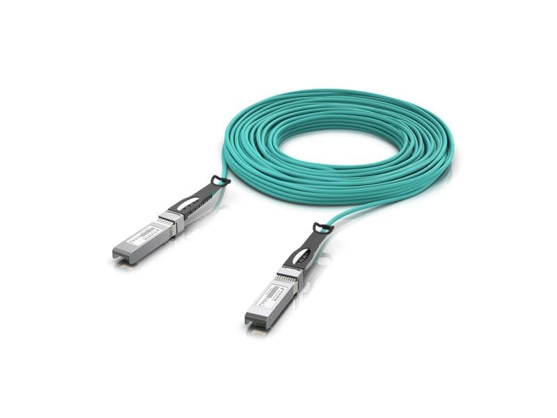 Ubiquiti Direct Attach Kabel UACC-AOC-SFP28-5M SFP28/SFP28 SFP28-Direct Attach Kabel mit grosser Reichweite und einer maximalen Durchsatzrate von 25 Gbps.