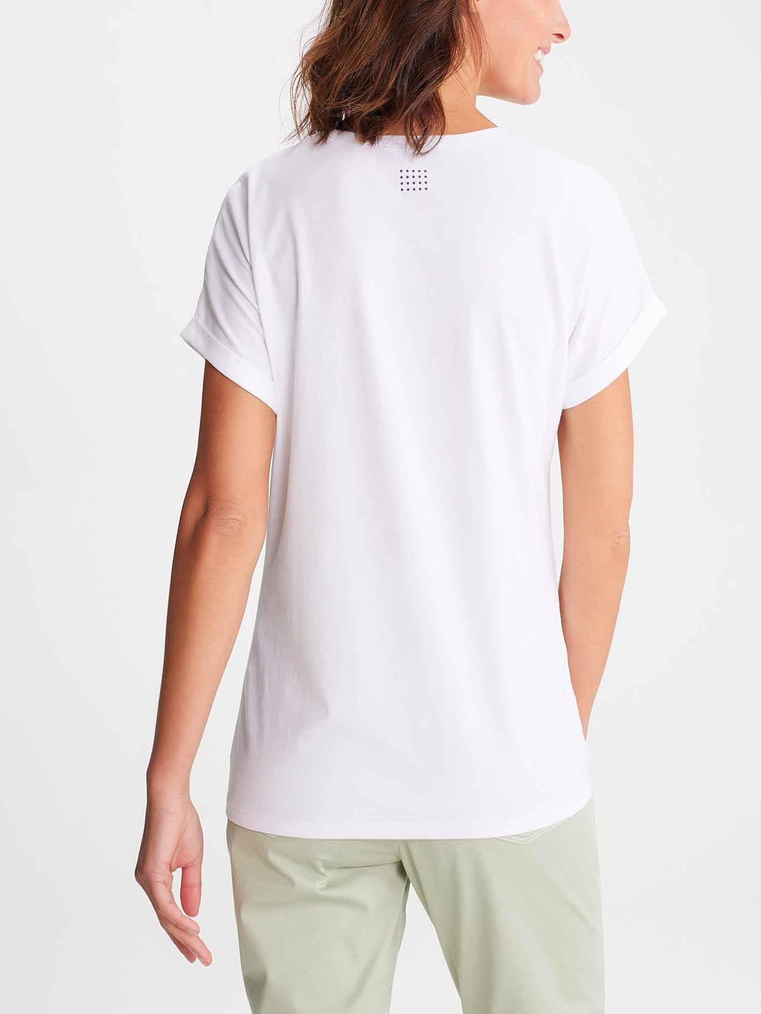 Tee Shirt Femme Coton Biologique Blanc