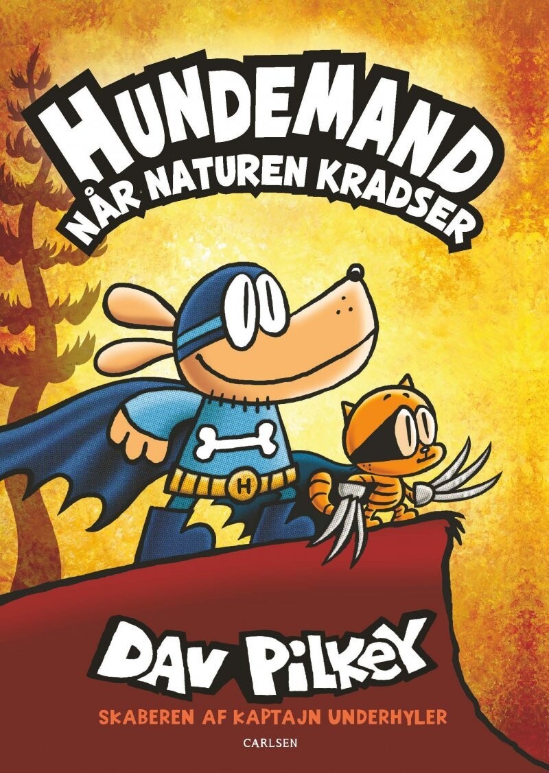 Hundemand 6 - Når Naturen Kradser - Dav Pilkey - Bog