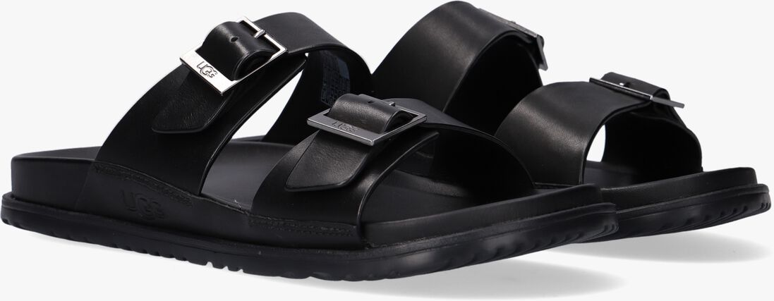 UGG zwarte ugg slippers m wainscott buckle slide