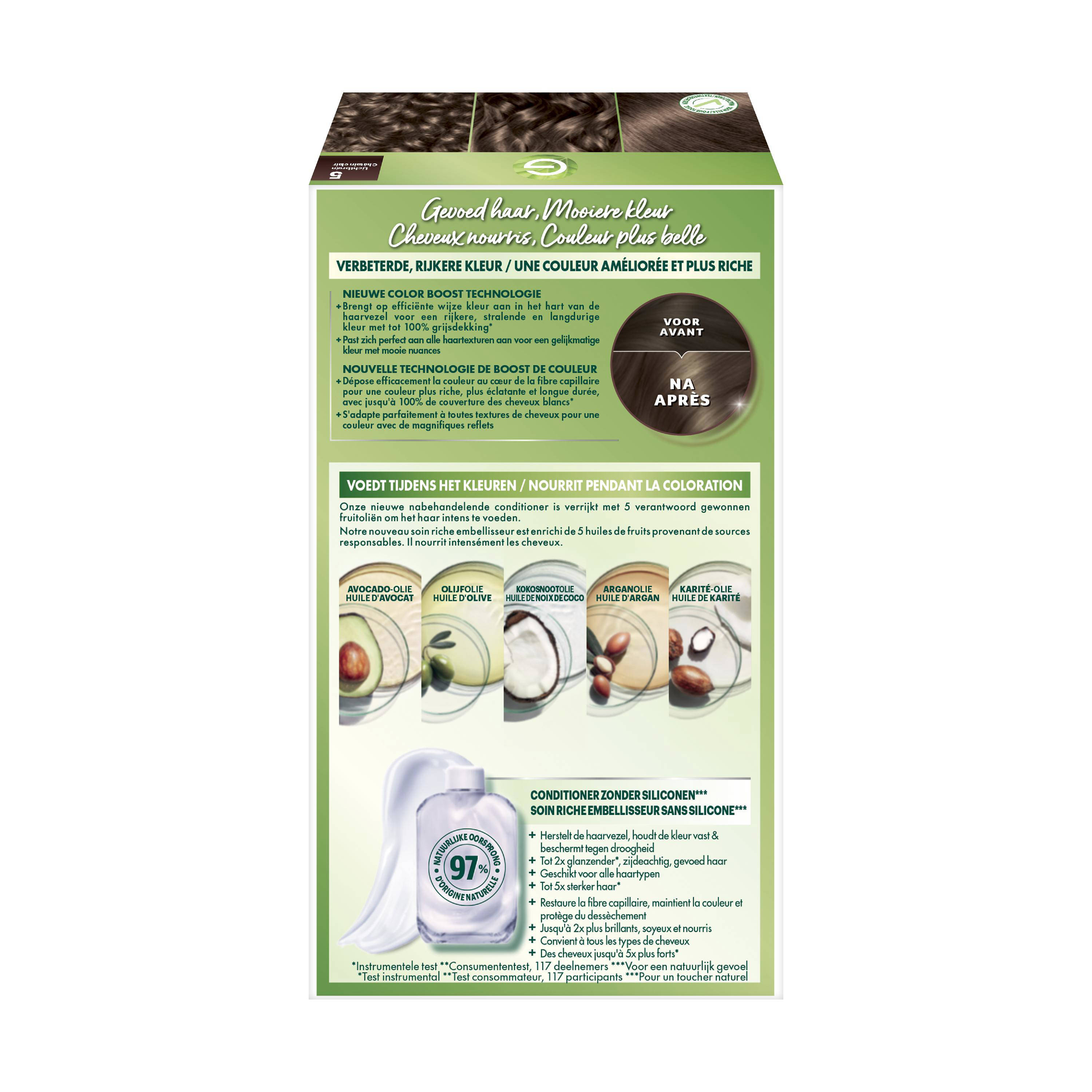 Garnier Ultra Crème haarkleuring -  5 Lichtbruin