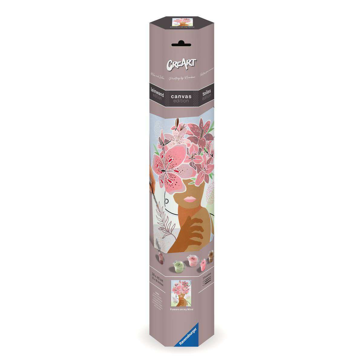 Ravensburger Spiel Leinwand Gedankenblumen