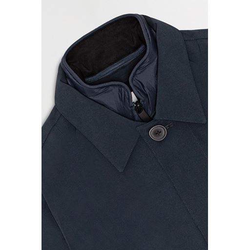 NN. 07 Blake Trenchcoat, Navy Blue, XXL