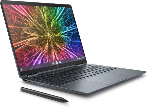 HP Elite Dragonfly Chromebook - Flipdesign - Intel Core i7 - 1265U / op til 4.8 GHz - vPro Enterprise - Chrome OS - Intel Iris Xe Graphics - 32 GB RAM - 512 GB SSD NVMe, HP Value - 13.5