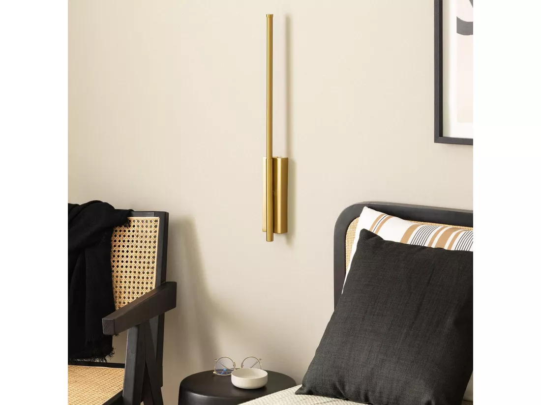Applique Murale LED Métal JoLight 6W Doré