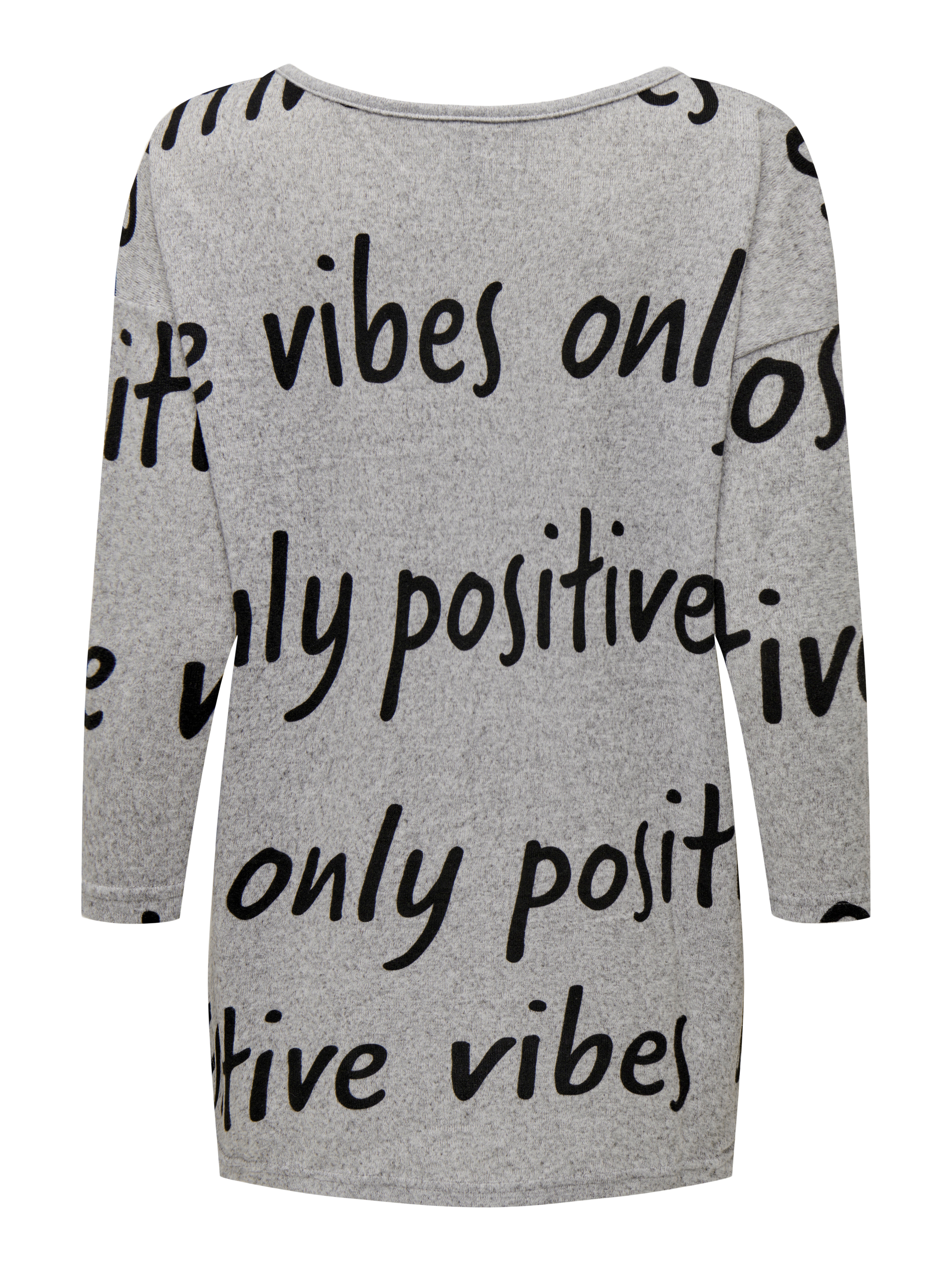ONLELCOS Top Light Grey Melange