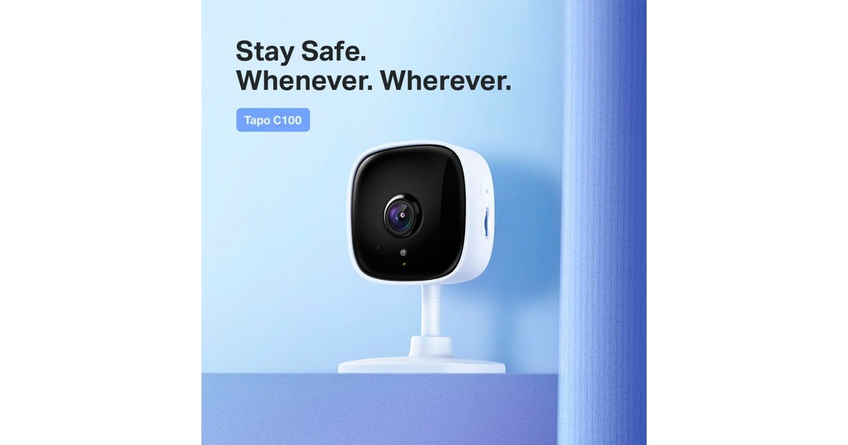 TP-LinkTapo C100 netwerk camera  (Wit, 1080p, WLAN)