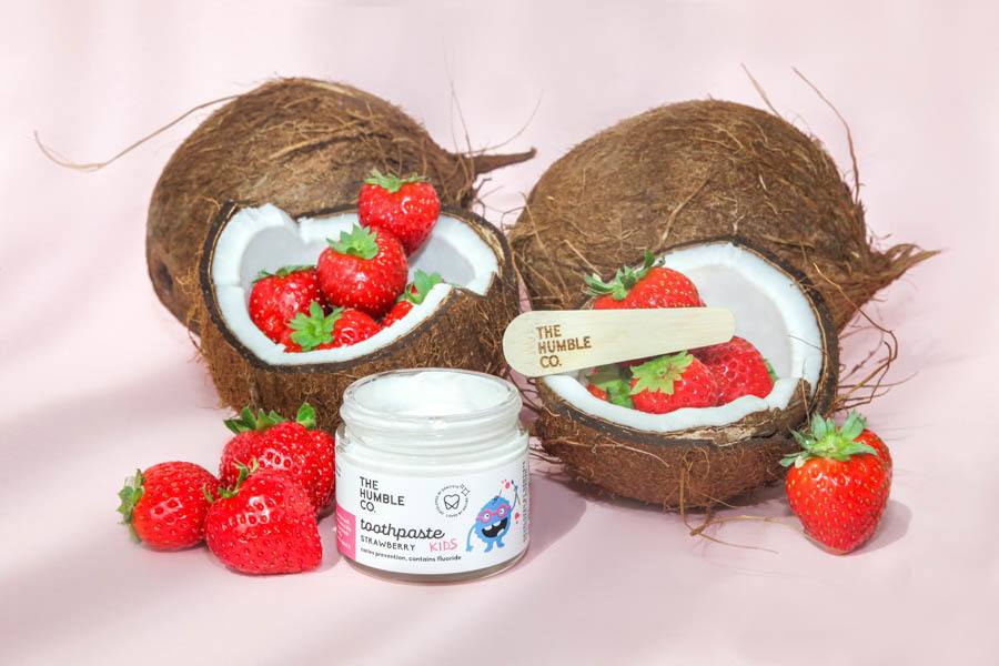 The Humble Co Humble Natural Toothpaste In Jar Kids Strawberry 50ml