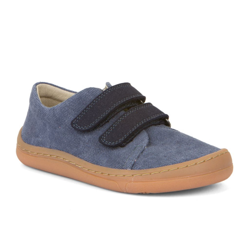 Froddo Froddo Barefoot Sneakers Vegan Velcros Bleu