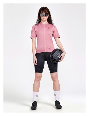 Maillot manches courtes Craft Core Essence Rose Femme