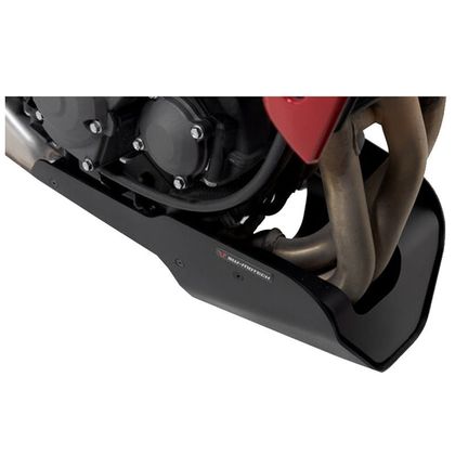 Sabot moteur SW-MOTECH ALUMINIUM NOIR - Noir