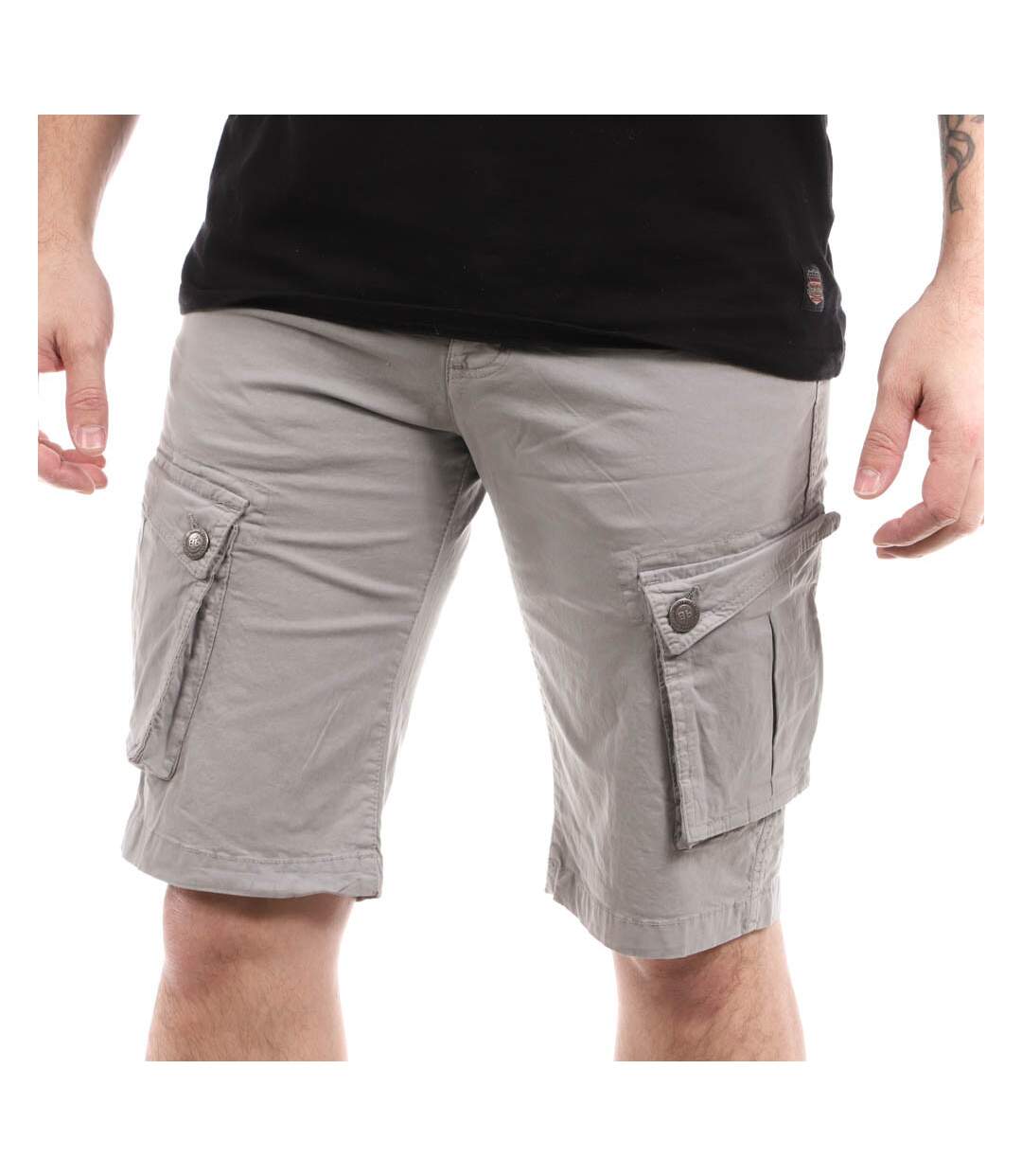 Bermuda Cargo Gris Homme Paname Brothers Betty