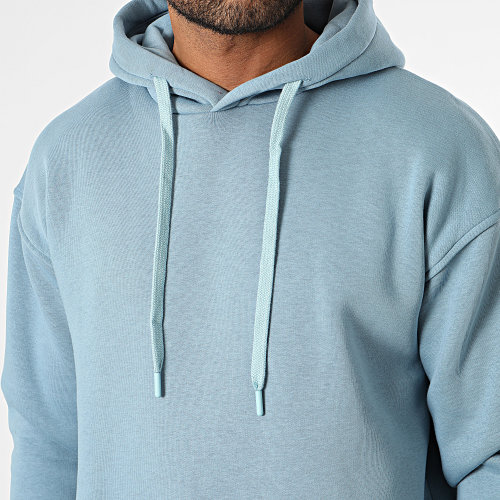 Sweat Capuche Bleu Clair