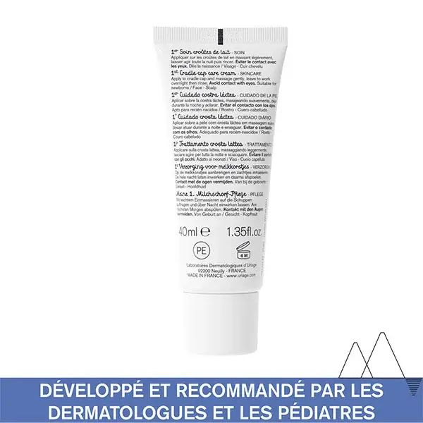 Uriage Baby 1st Calmante Purificante para Crosta Láctea 40ml