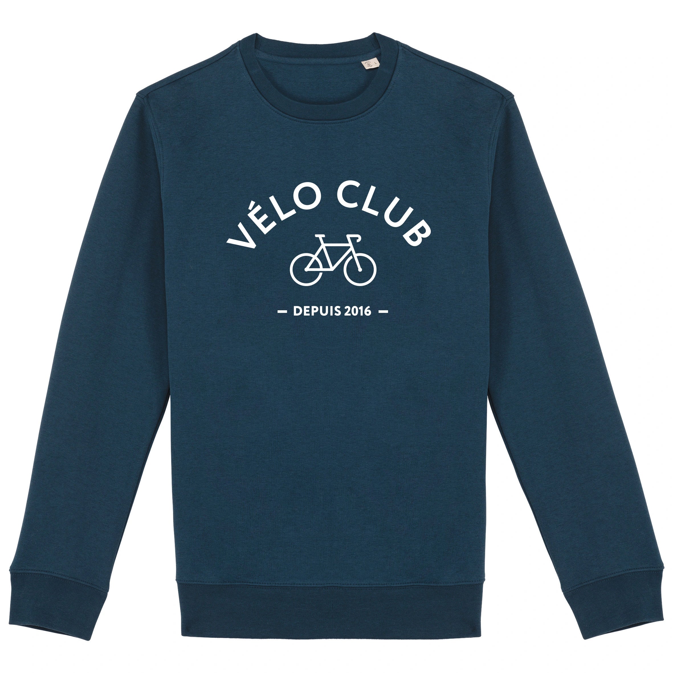 Sweat Col rond Recylé - Vélo Club