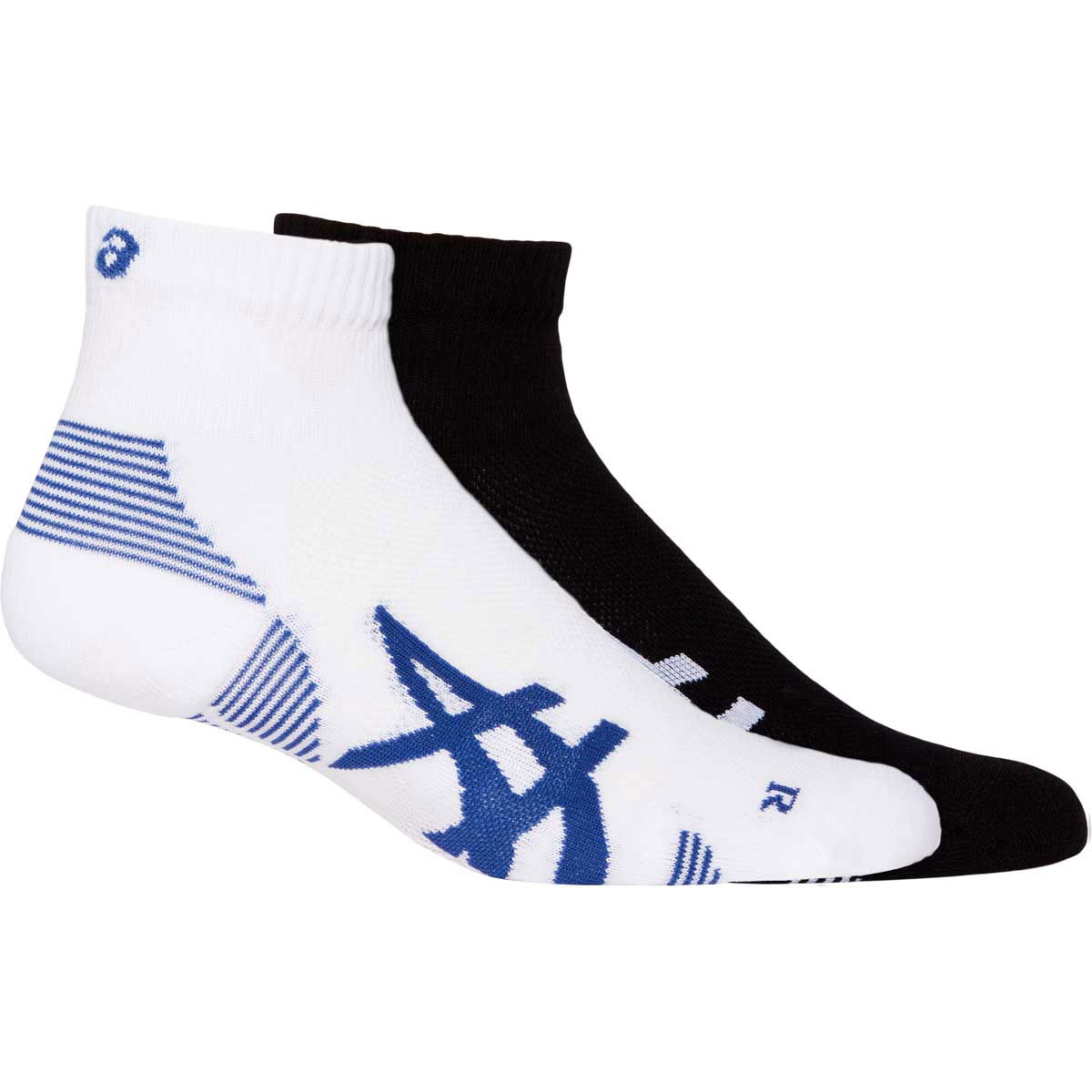 Asics Cushion Run Quarter 2-Pak Løbestrømper