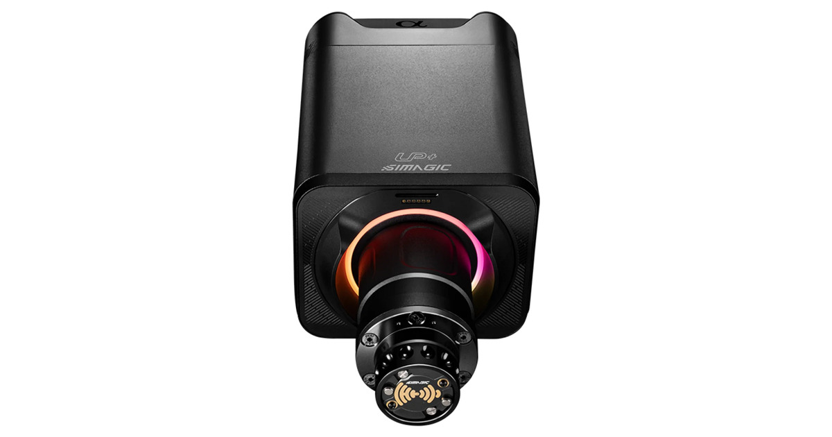 SimagicAlpha EVO stuurbasis  (Zwart, 12nm)