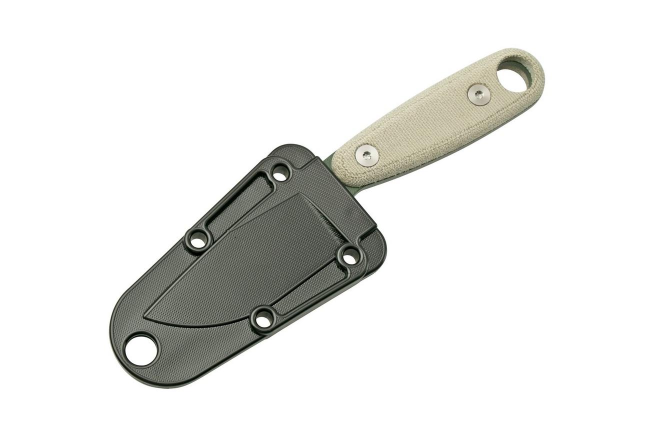 ESEE Izula II OD Green IZULA-II-OD survivalmes met zwarte schede   riemclip