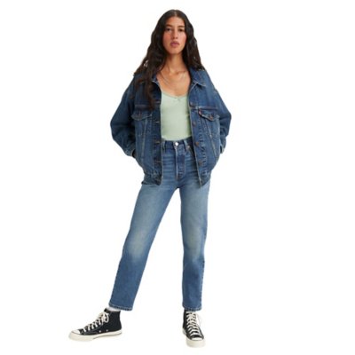 Jean femme 501 Crop 0291 Stand Off LEVIS
