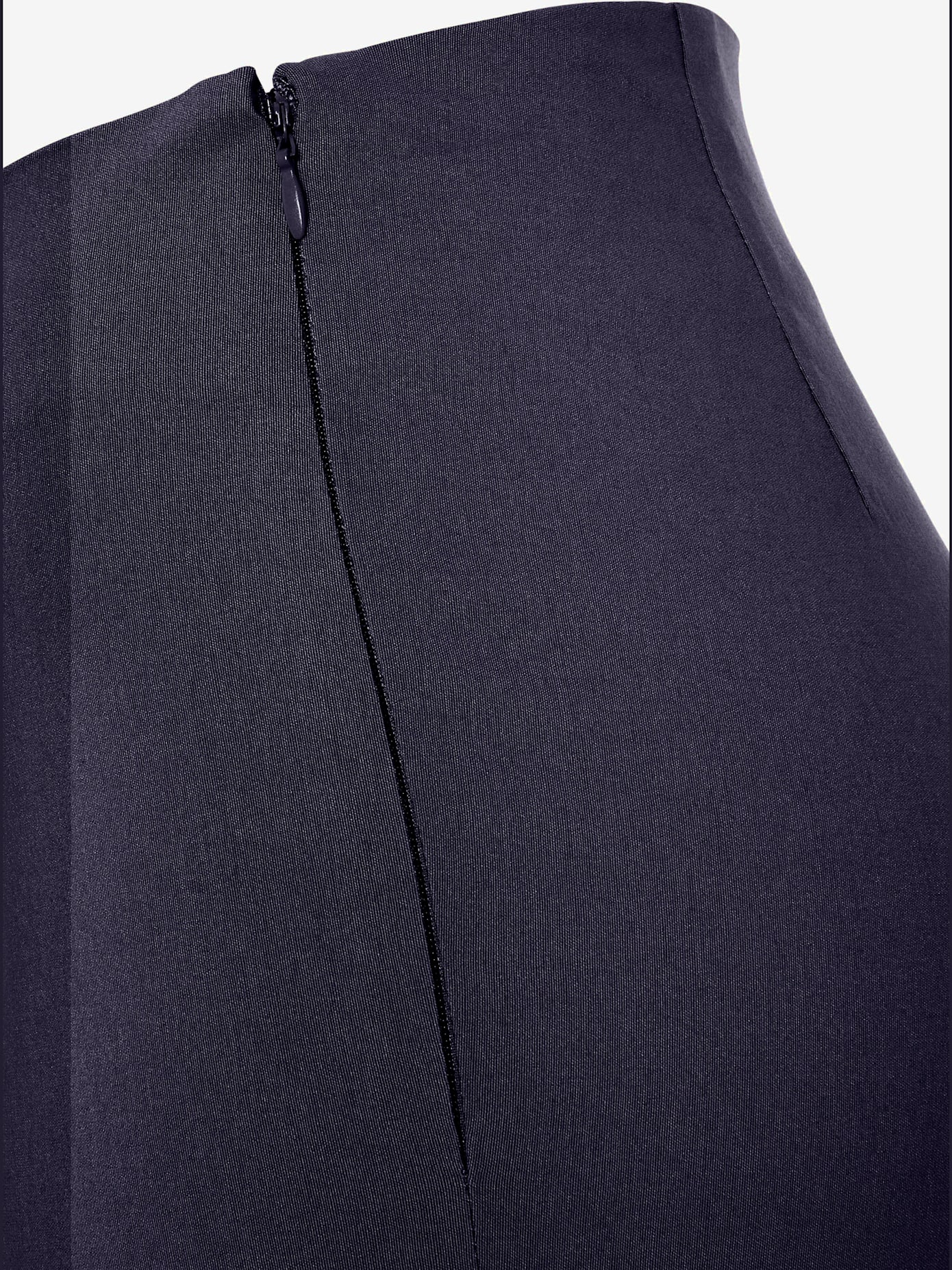 Pantalon extensible coutures décoratives sur la jambe devant