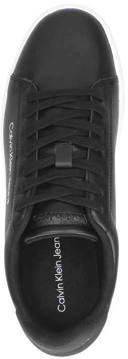 Calvin Klein Classic Cupsole Lace Up Lth zwart