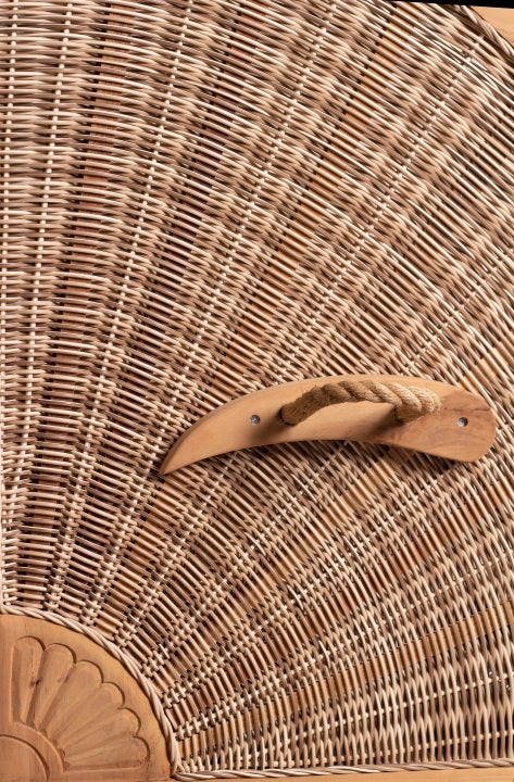 Strandstoel Rantum Teak PE kuip design 529