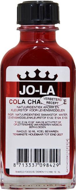 Jo-La Aroma en Kleurstof Cola Champagne 50ml