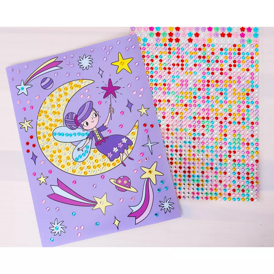 arsEdition Mein Diamant-Stickerheft - Feen