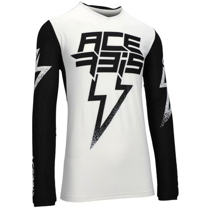 Maillot cross Acerbis X-FLEX BLIZZARD 2024 - Blanc / Noir