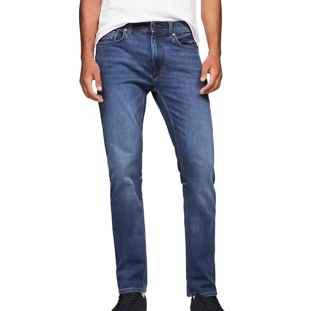 Tommy Hilfiger Jean Droit Bleu Homme Tommy Hilfiger Denton