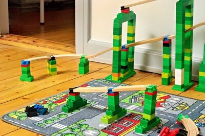 TOY2 Track Connector Extra 20 Slope Byggesett