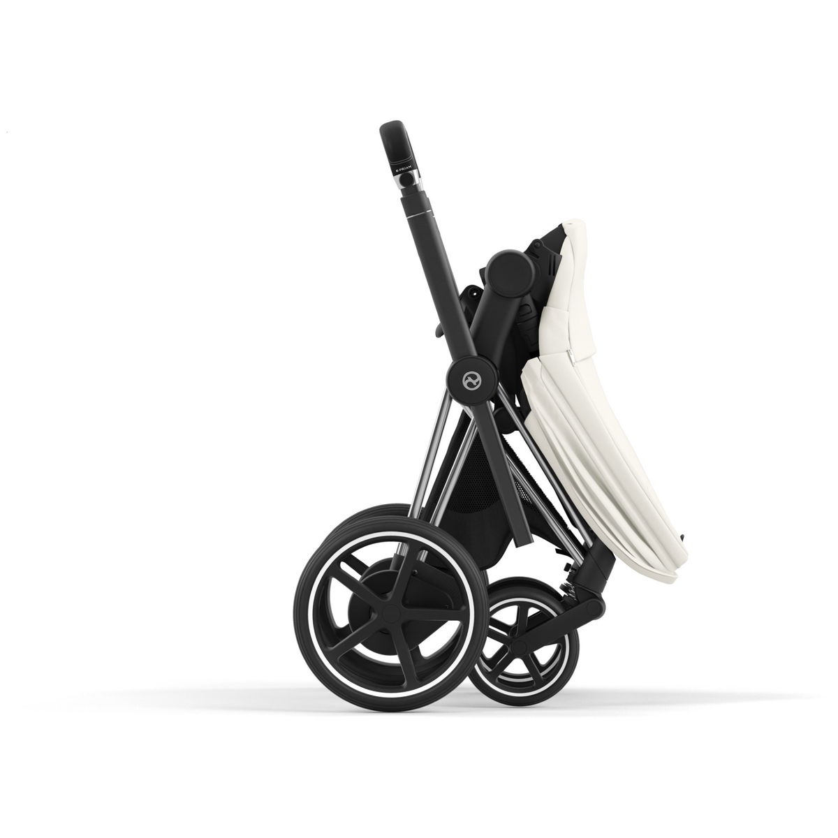CYBEXCYBEX   ePriam 2.0 Chrome Black Kombikinderwagen off white light beige