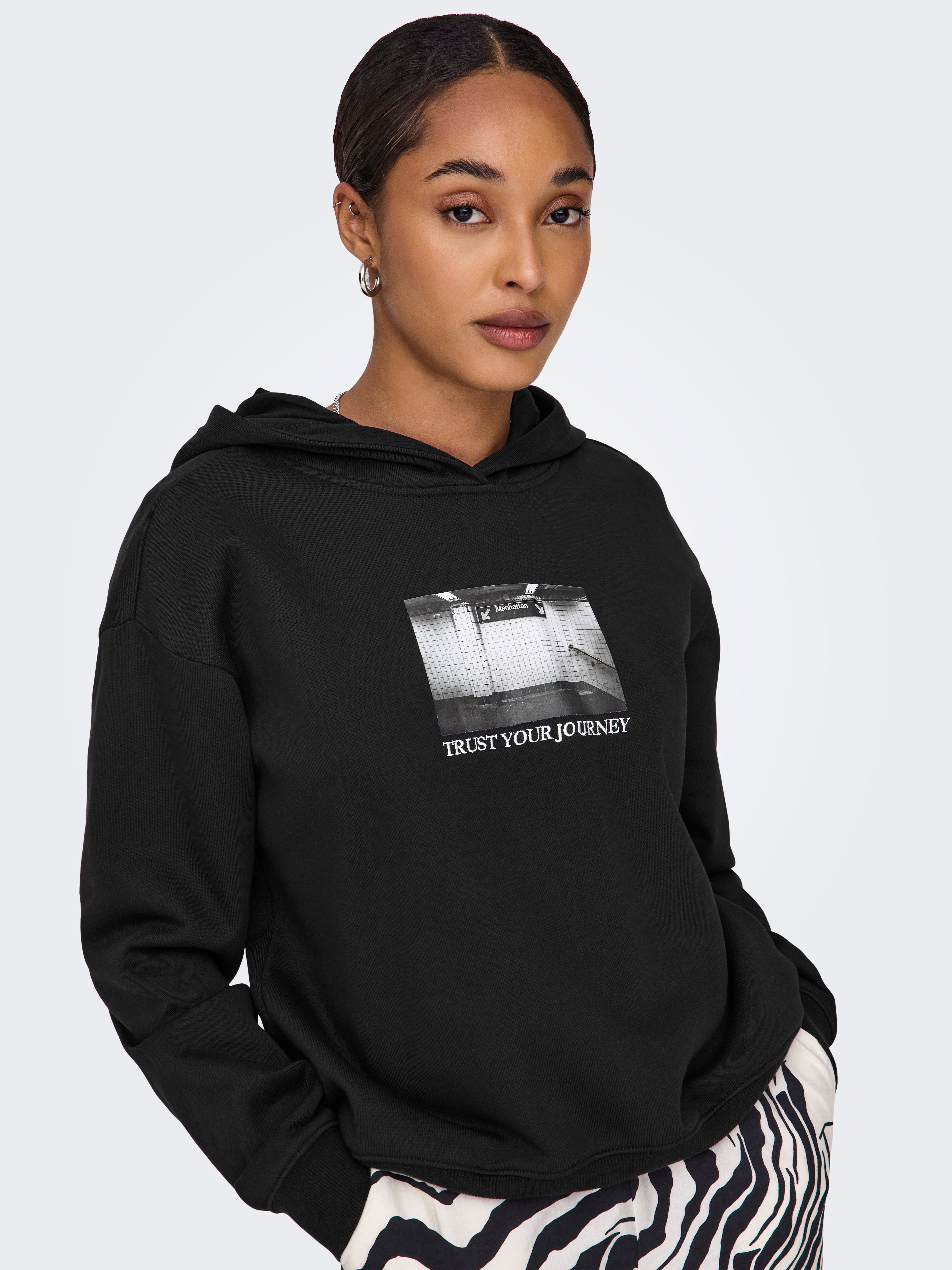 ONLCASSIE Sweatshirt Black