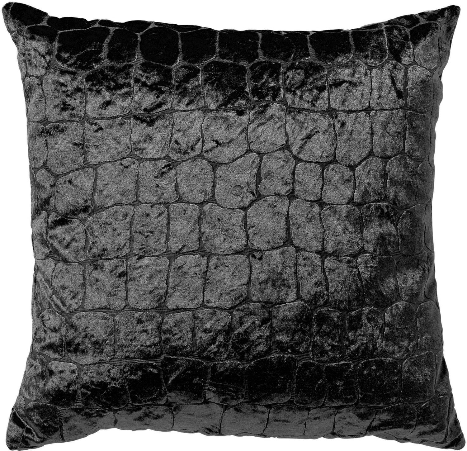 Dutch Decor sierkussen Colette zwart 45 x 45 x 10 cm