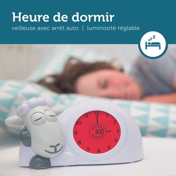 Sam le mouton - Accompagnateur de sommeil avec veilleuse