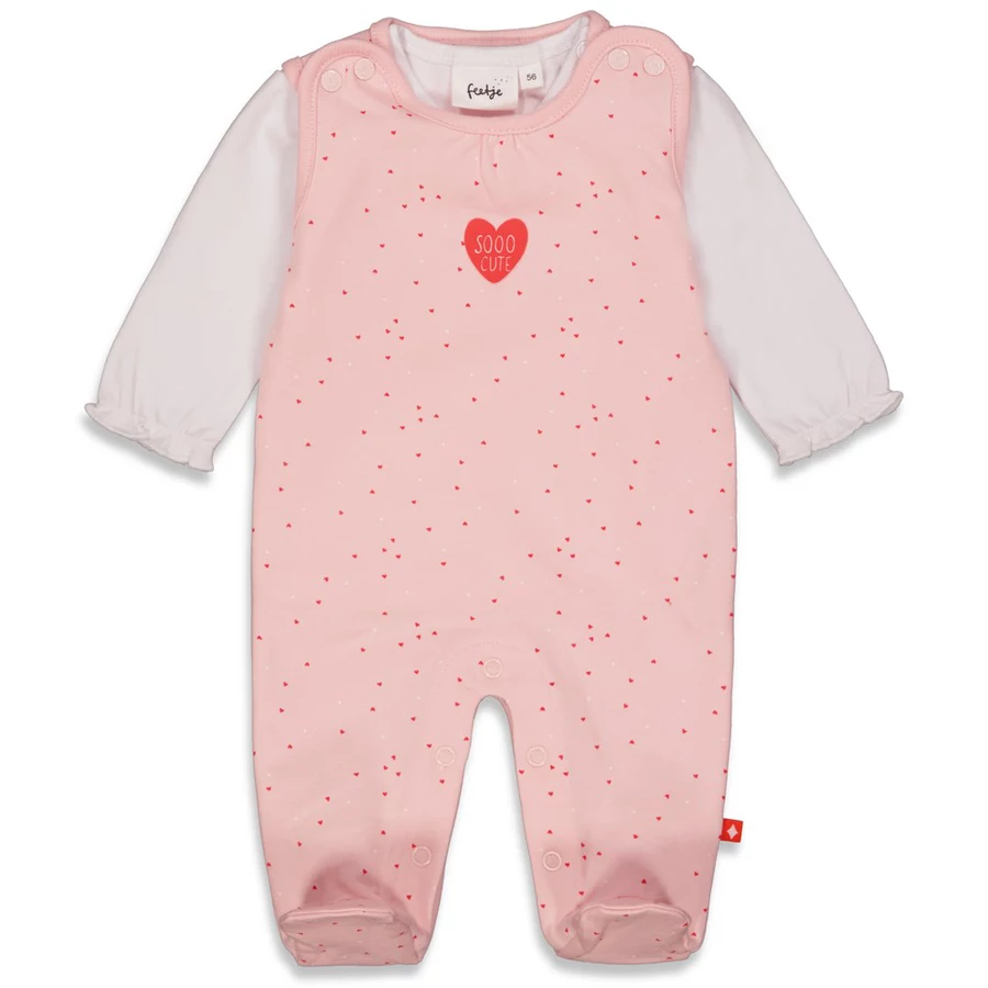 Feetje Strampler 2-tlg. Sooo Cute Rosa