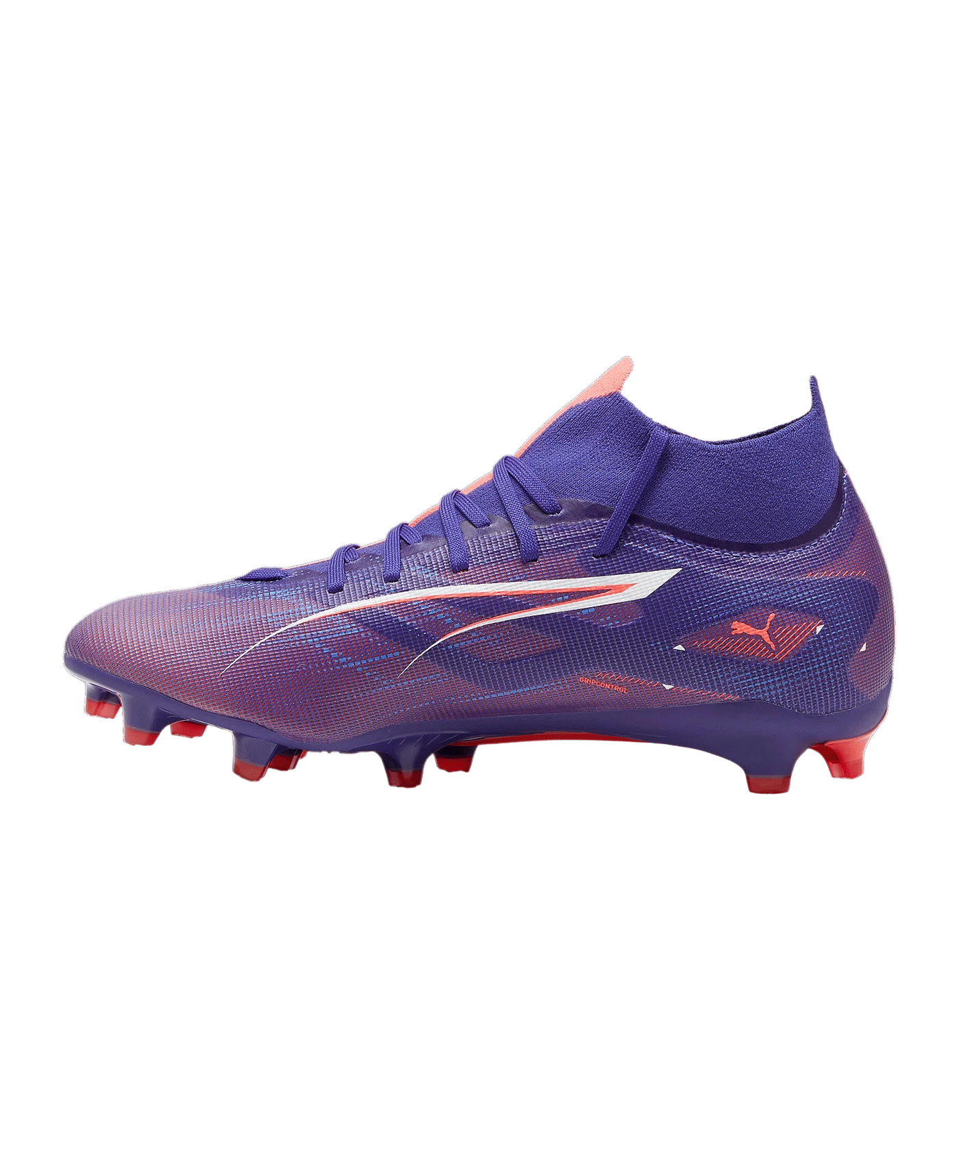 PUMA ULTRA 5 Match+ FG/AG Damen Formula Lila Weiss F01