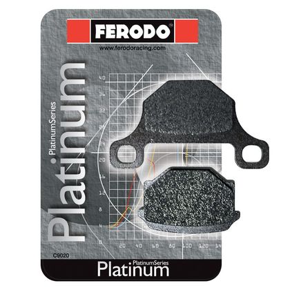 Plaquettes de freins Ferodo FDB2098P Type Organique avant gauche