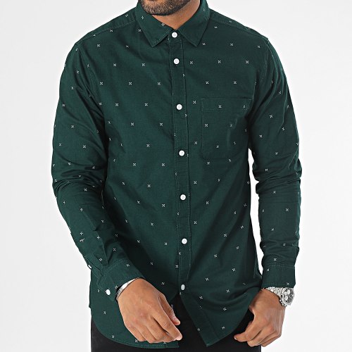 Chemise Manches Longues Baker 10051507 Vert