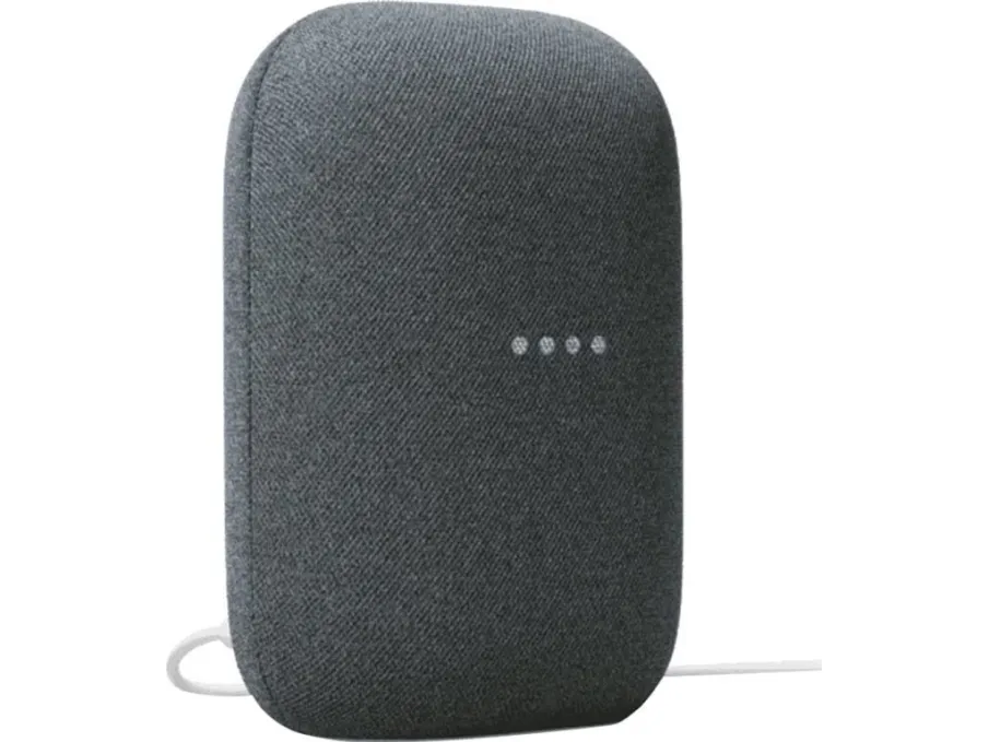 Google Nest Audio - Smart højttaler - IEEE 802.11b/g/n/ac, Bluetooth - App-kontrolleret - 2-vejs - brunsort