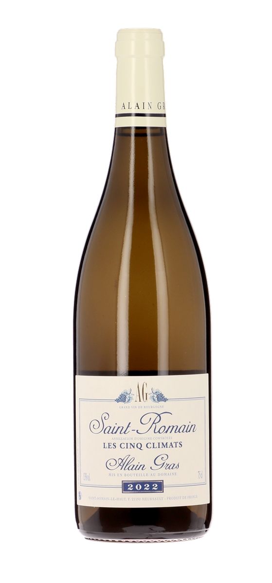 Alain Gras - Saint Romain Blanc 2022 Les cinq Climats