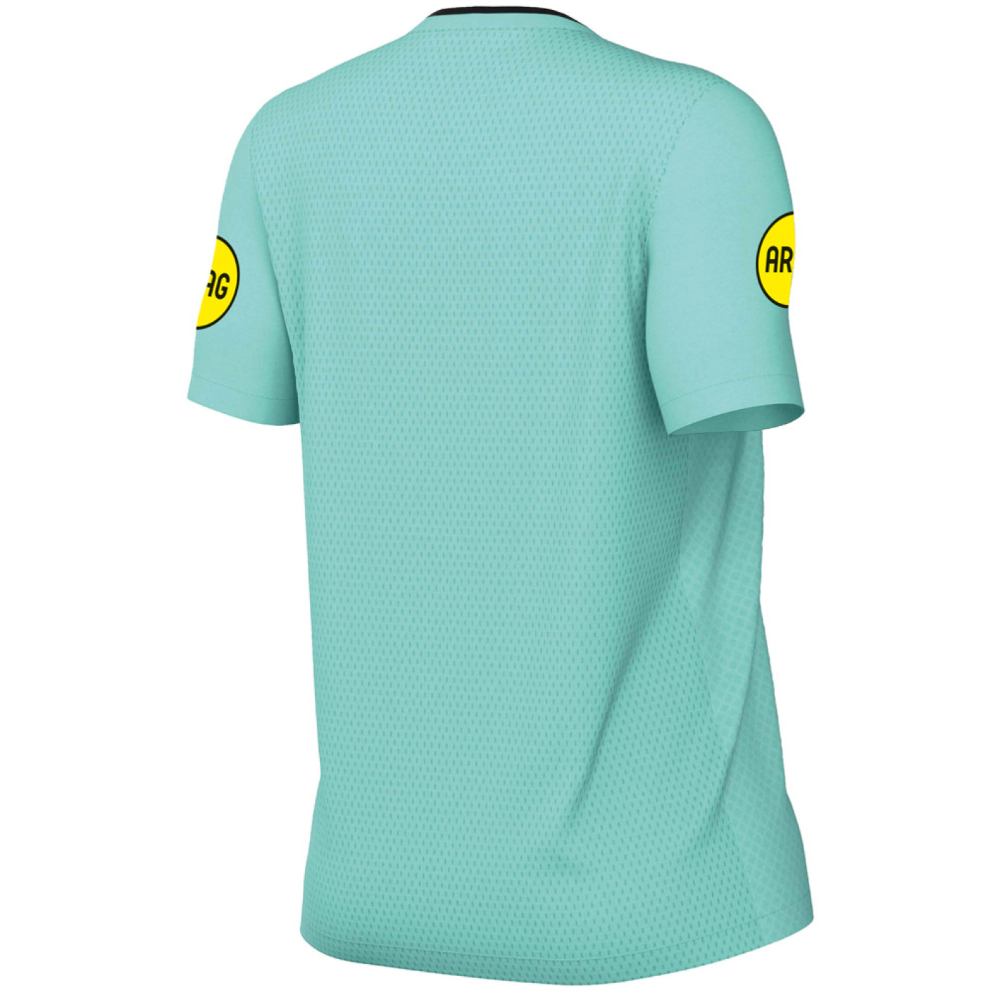 Nike KNVB Scheidsrechtersshirt 2024-2026 Dames Turquoise Zwart