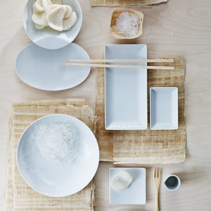 Rosenthal - Mesh Weiss Tafelset, Müslischale Set (16-tlg.)