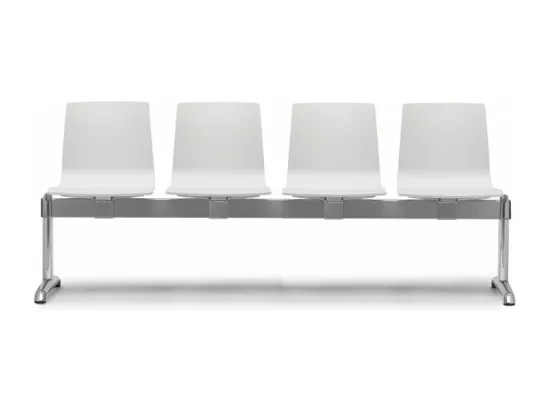 4 chaises salle d'attente ignifugées Bench Alice - Scab