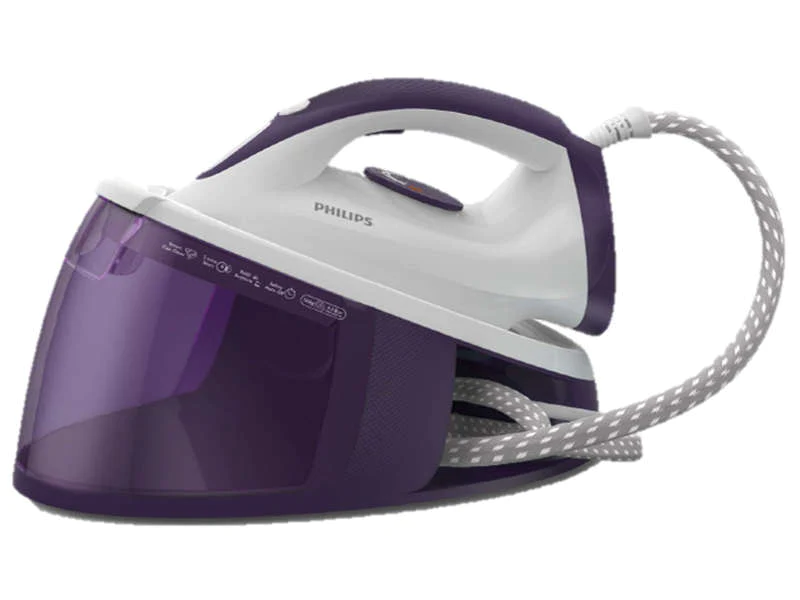 Centrale Vapeur de 1,3L 5,2 bars 2400W blanc violet Philips