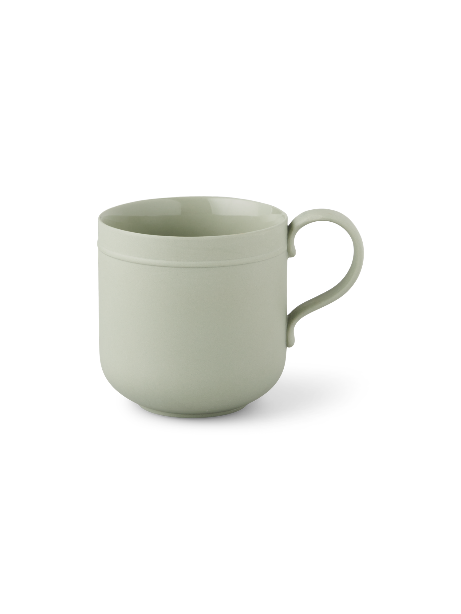 Krus | Porcelæn. Ø8,3 x 8,9 cm. | Dusty Green