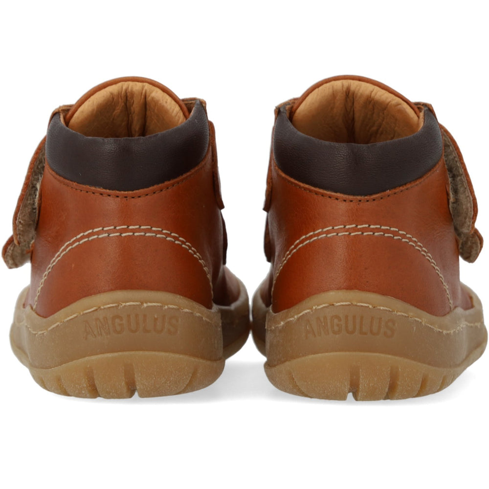 Køb Angulus Cognac/Tan/Dark Brown Begynder Mid-Cut Sneaker