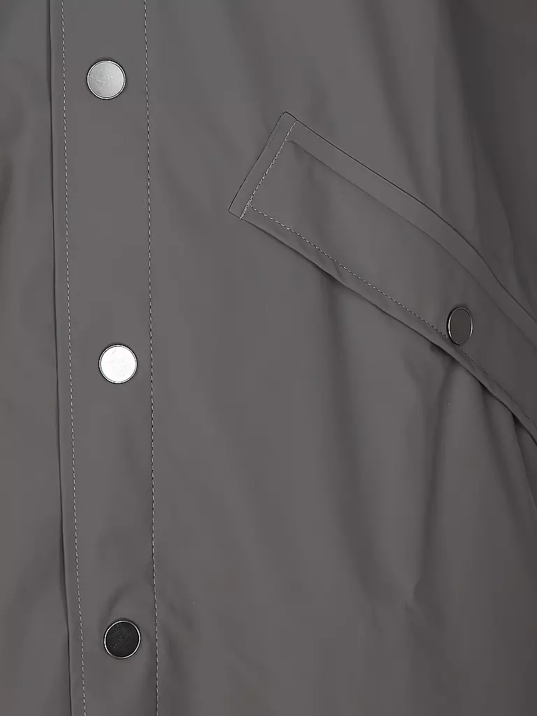 RAINS Parka - Regenjacke grau