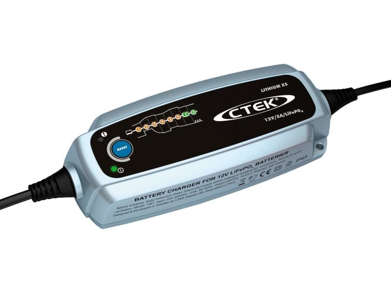 Ctek Batterieladegerät Lithium XS Ladegerät für 12-Volt-Batterien